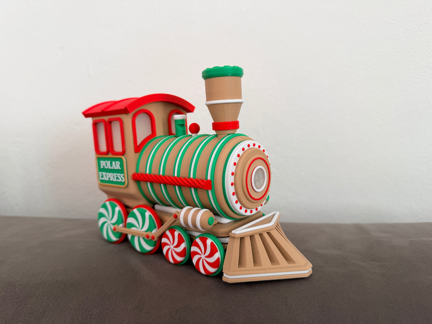 Weihnachtlicher Deko-Zug aus dem 3D-Druck – inkl. LED-Teelicht