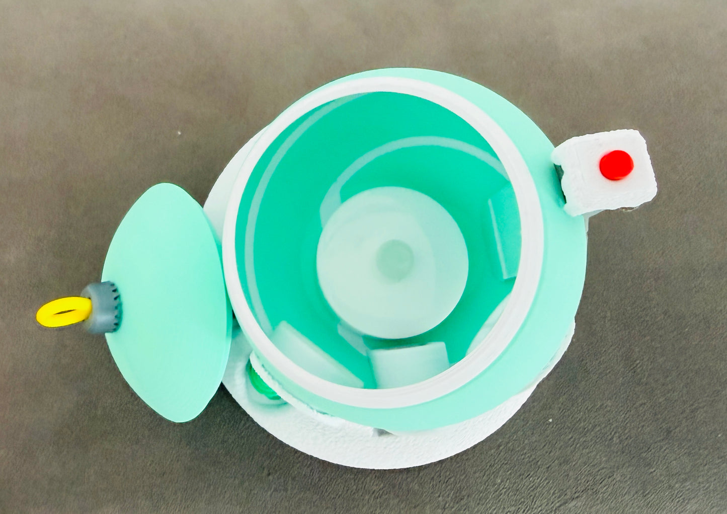 3D-gedrucktes Teelichthaus „Weihnachtskugel“ – inkl. LED Teelicht