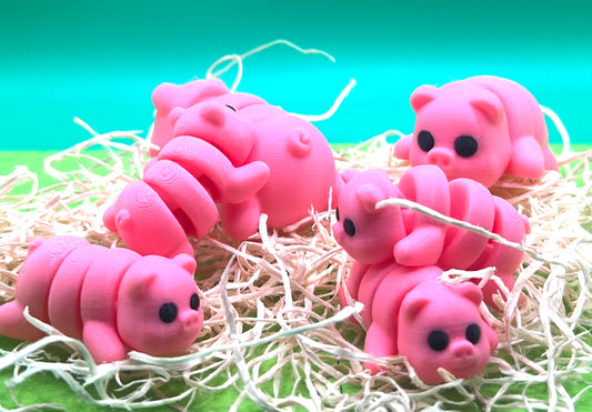 Schwein in 2 Größen Flexi