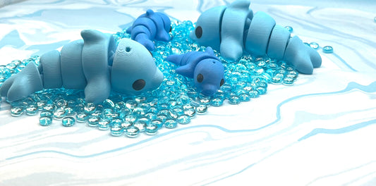 Delfin in 2 Größen Flexi